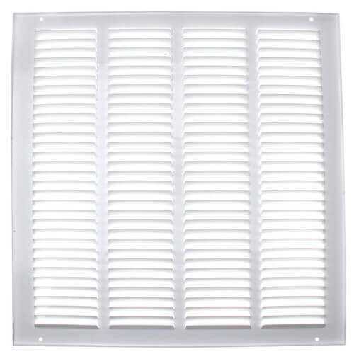 Hart & Cooley 43357 20 X 20 White Sidewall/Ceiling Return Air Grille - Image 3