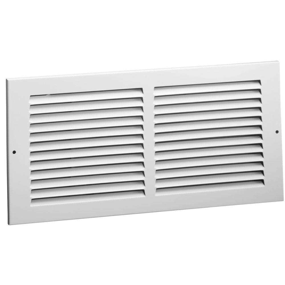 Hart & Cooley 43357 20 X 20 White Sidewall/Ceiling Return Air Grille - Image 4