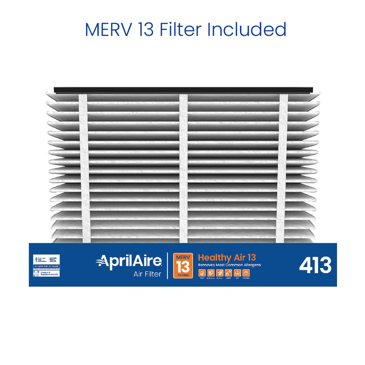 AprilAire 1413 Air Purifier Upgrade Kit + 413 Replacement Furnace Filter for AprilAire 2140 - Image 3