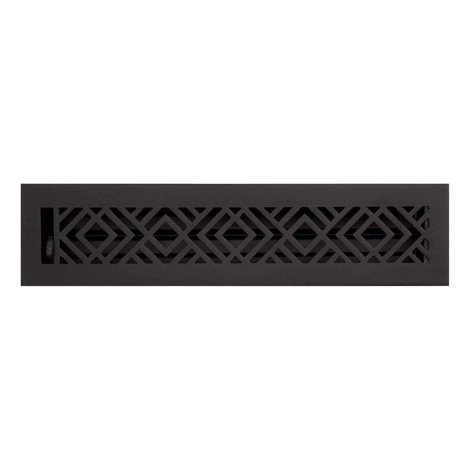 Signature Hardware Beelman Brass Floor/Wall Register - Image 3