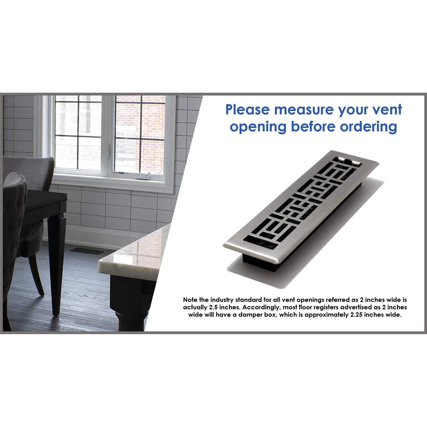 Decor Grates WLC214-N Floor Register - Image 5