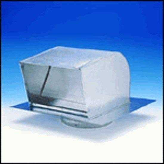 Fantech RC12P RC12P Roof Cap Black Painted Steel - Image 3