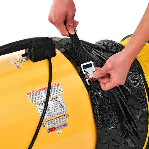 Global Industrial Flame Retardant Flexible Duct For 16 Fan 292596 - Image 4