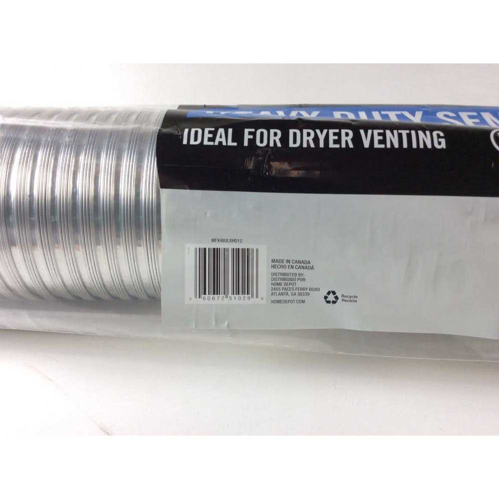 Everbilt 4 in. x 8 ft. Heavy-Duty Semi-Rigid Aluminum Duct - Image 5