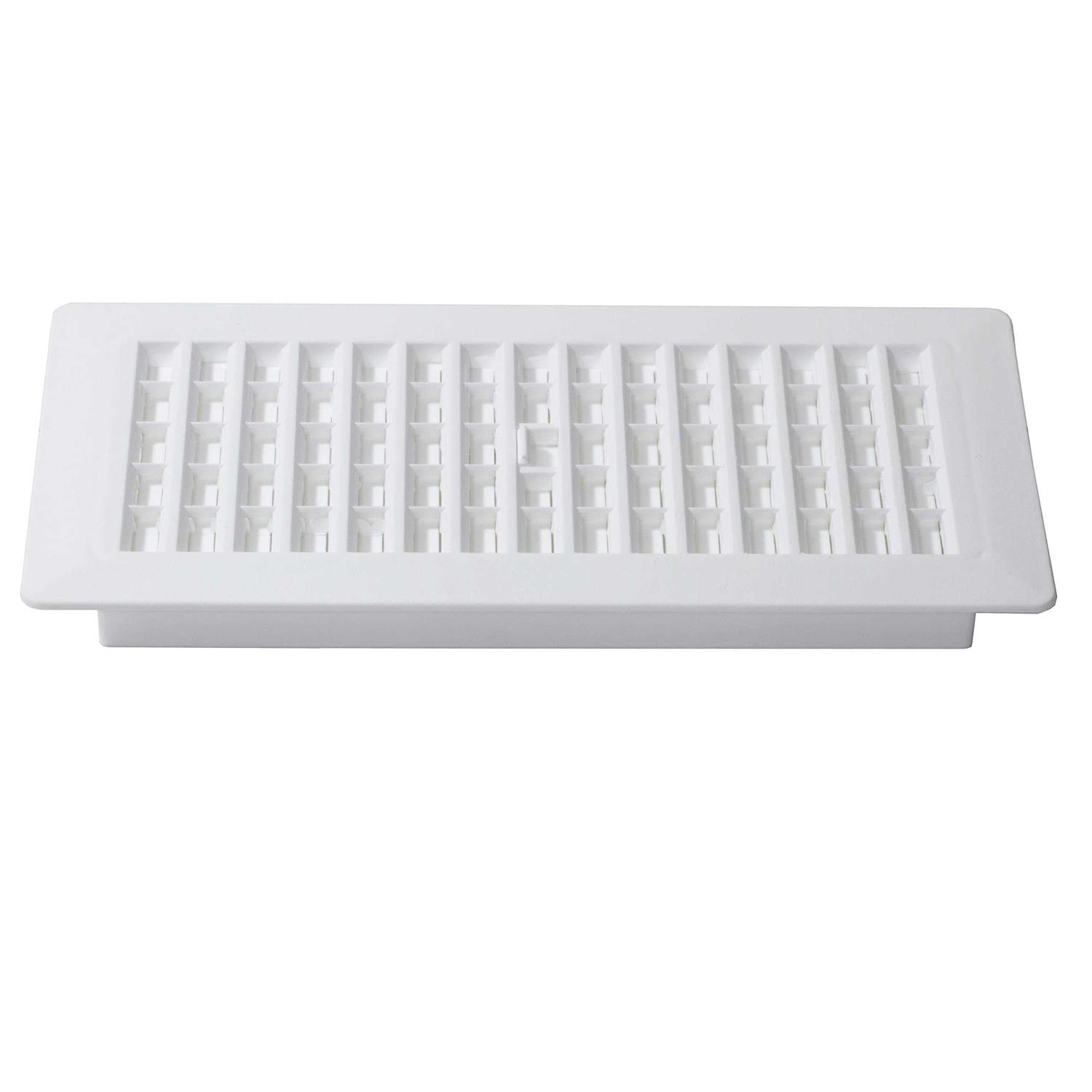 Decor Grates Pl410-wh 4 in. x 10 in. Plastic Floor Register - Image 4