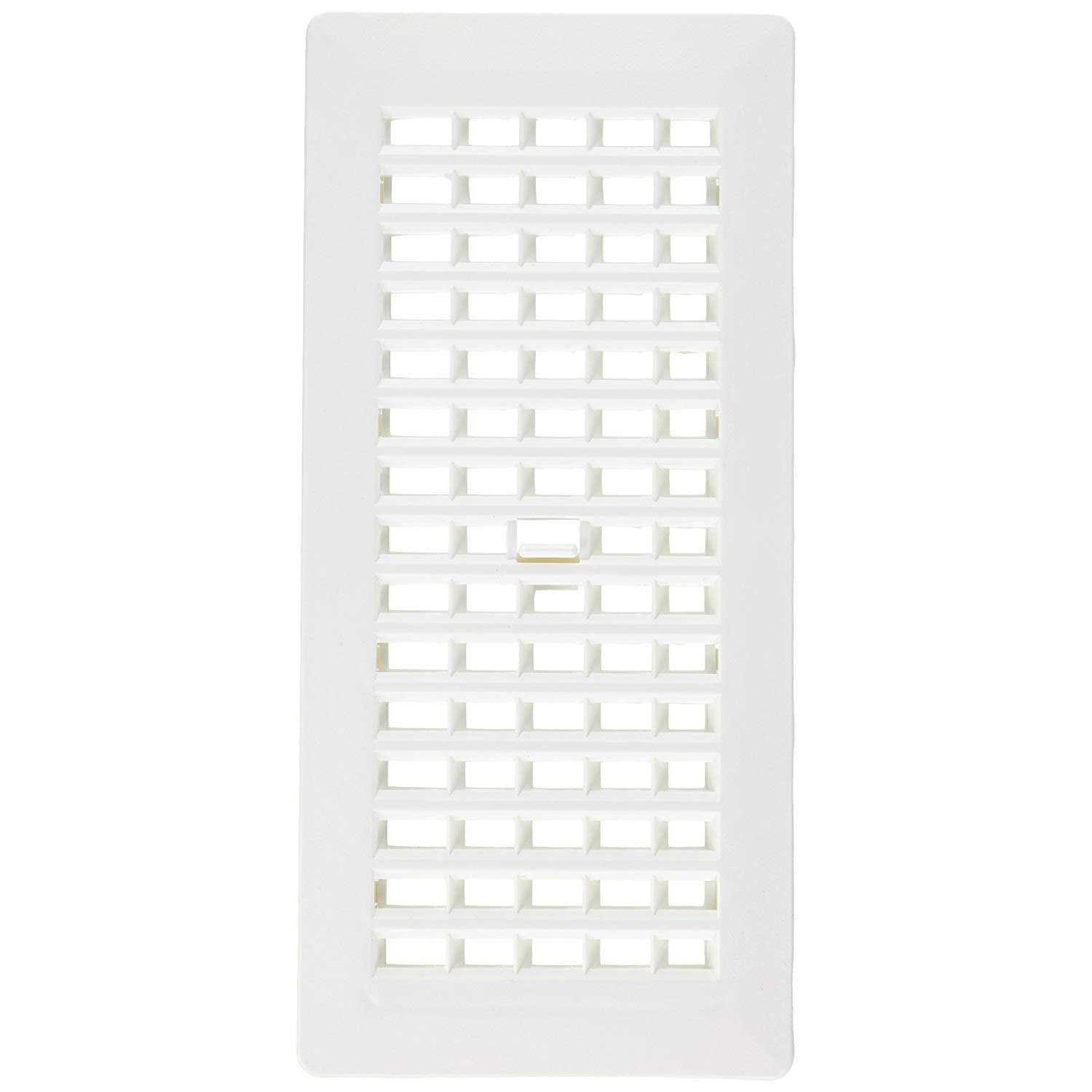 Decor Grates Pl410-wh 4 in. x 10 in. Plastic Floor Register - Image 5