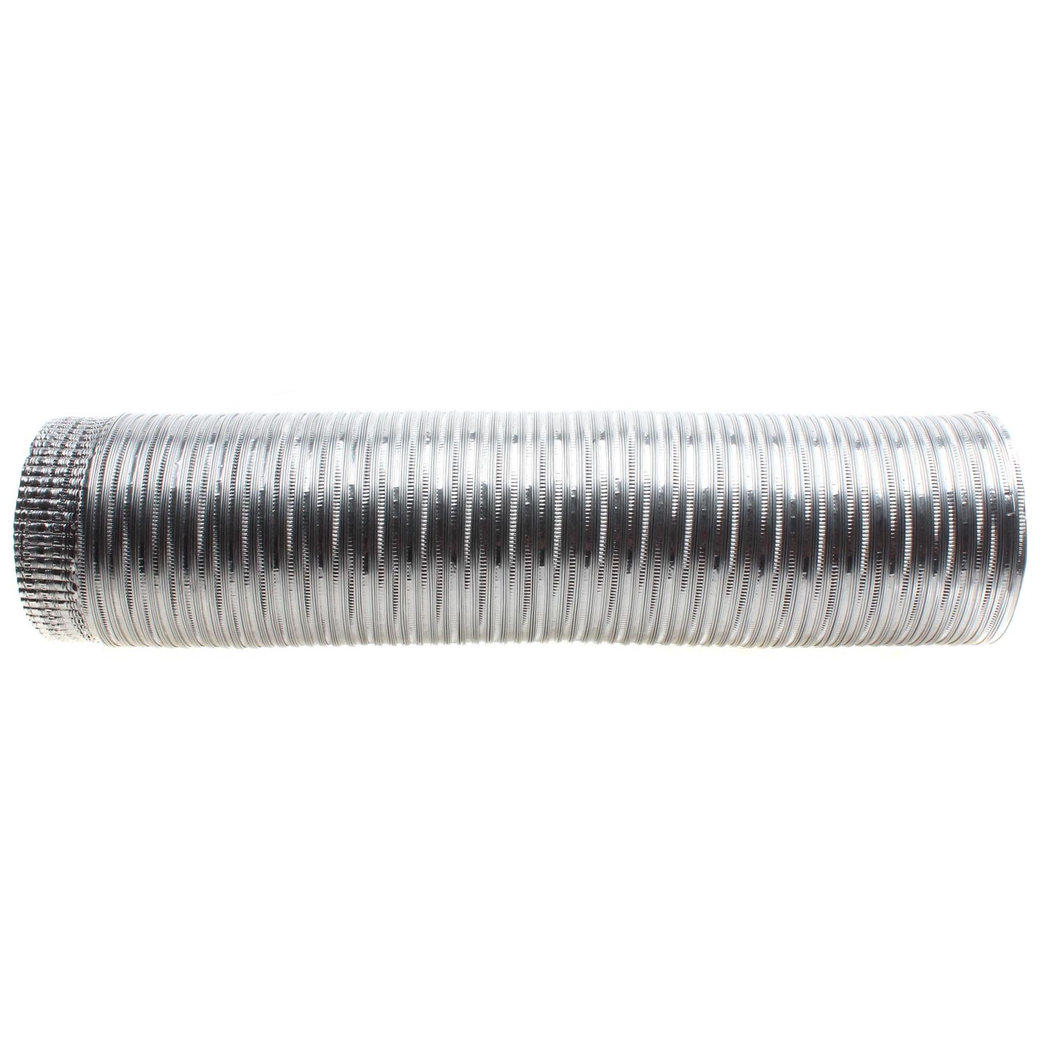 Lambro 294 4 in. x 8 Ft. Aluminum Flexible Duct Pipe - Image 4