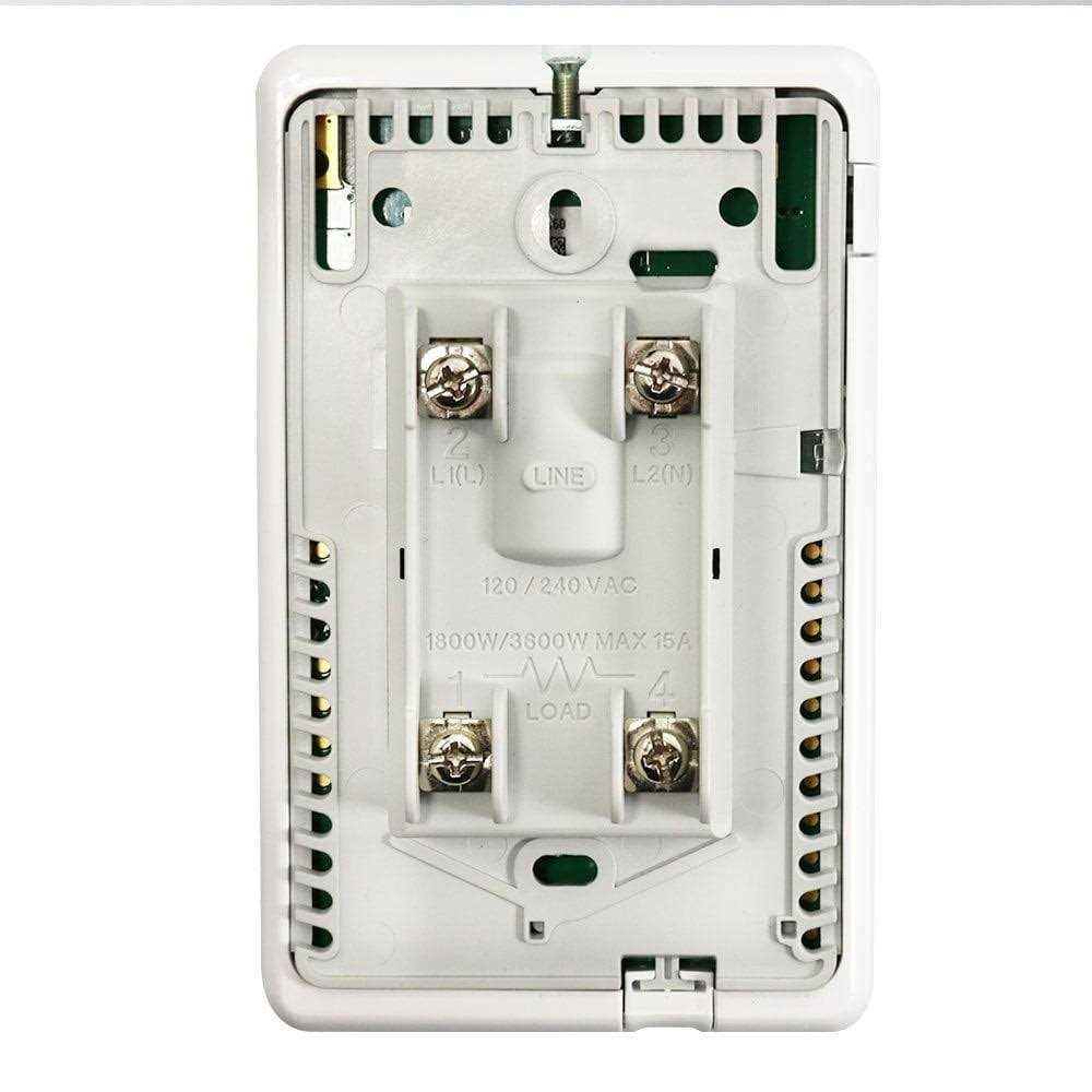 QuietWarmth Non-Programmable Thermostat with Built-in GFCI THERMSTD - Image 3