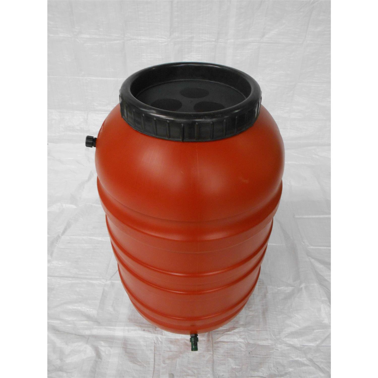 Upcycle Products 55 Gallon Terra-Cotta Rain Barrel - Image 3