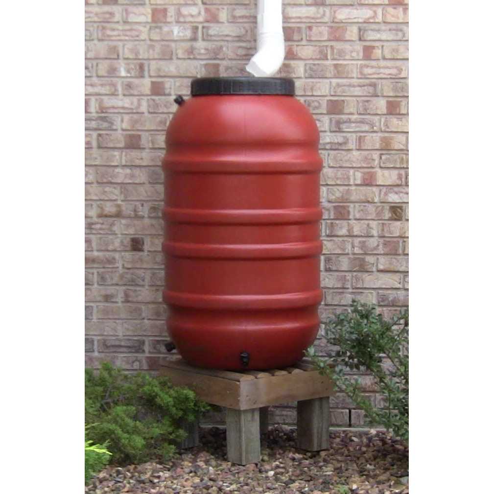 Upcycle Products 55 Gallon Terra-Cotta Rain Barrel - Image 5