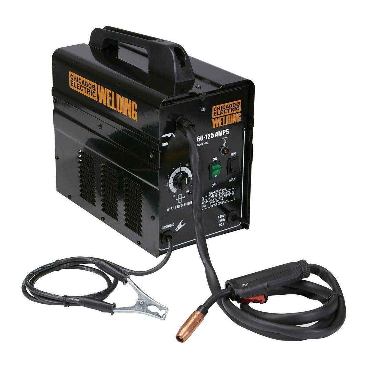 Chicago Electric Flux 125 Welder - Image 3