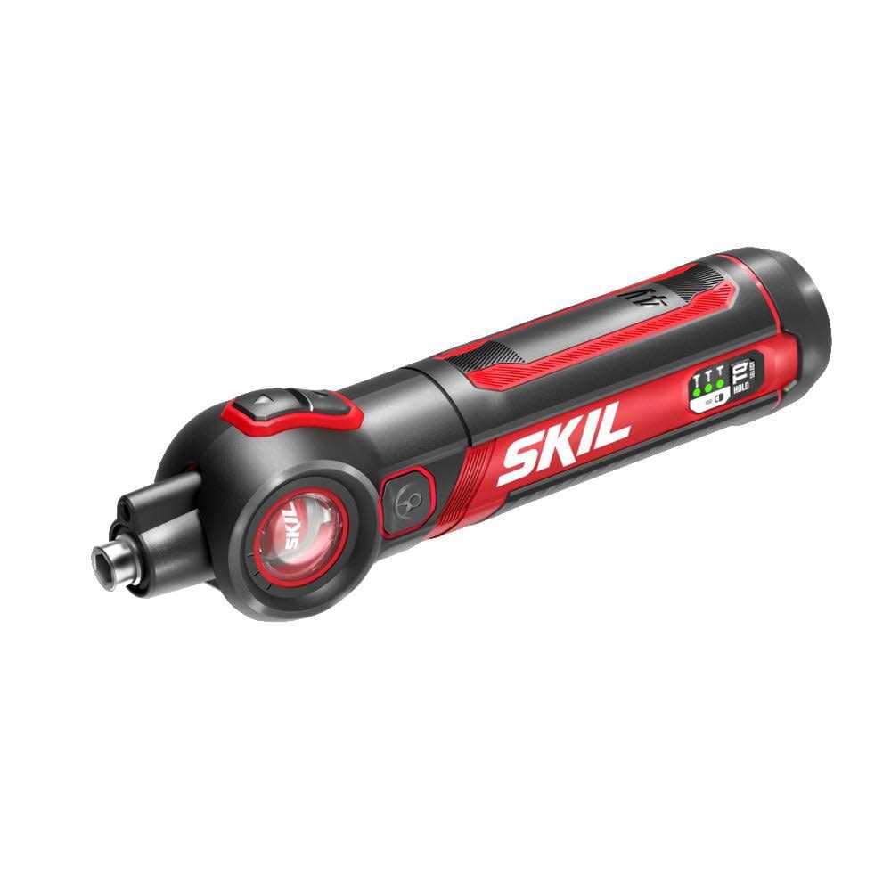 SKIL 4V Cordless Rechargeable Screwdriver with Bit Set SD5619-01 - Image 5
