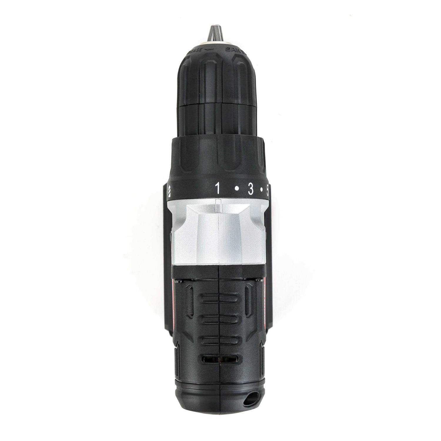 Hyper Tough 20V Max Lithium-Ion 3/8 inch Cordless Drill 70-Piece Home Tool Set - Image 3