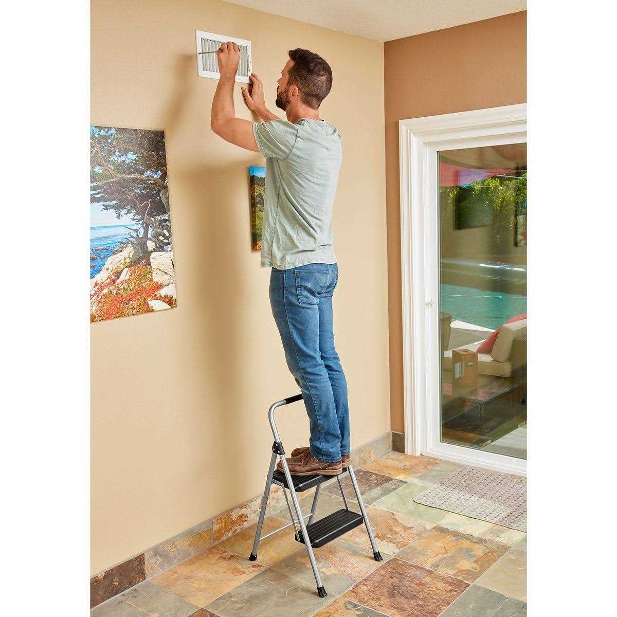 Franklin Two-Step Steel Stool - Image 3