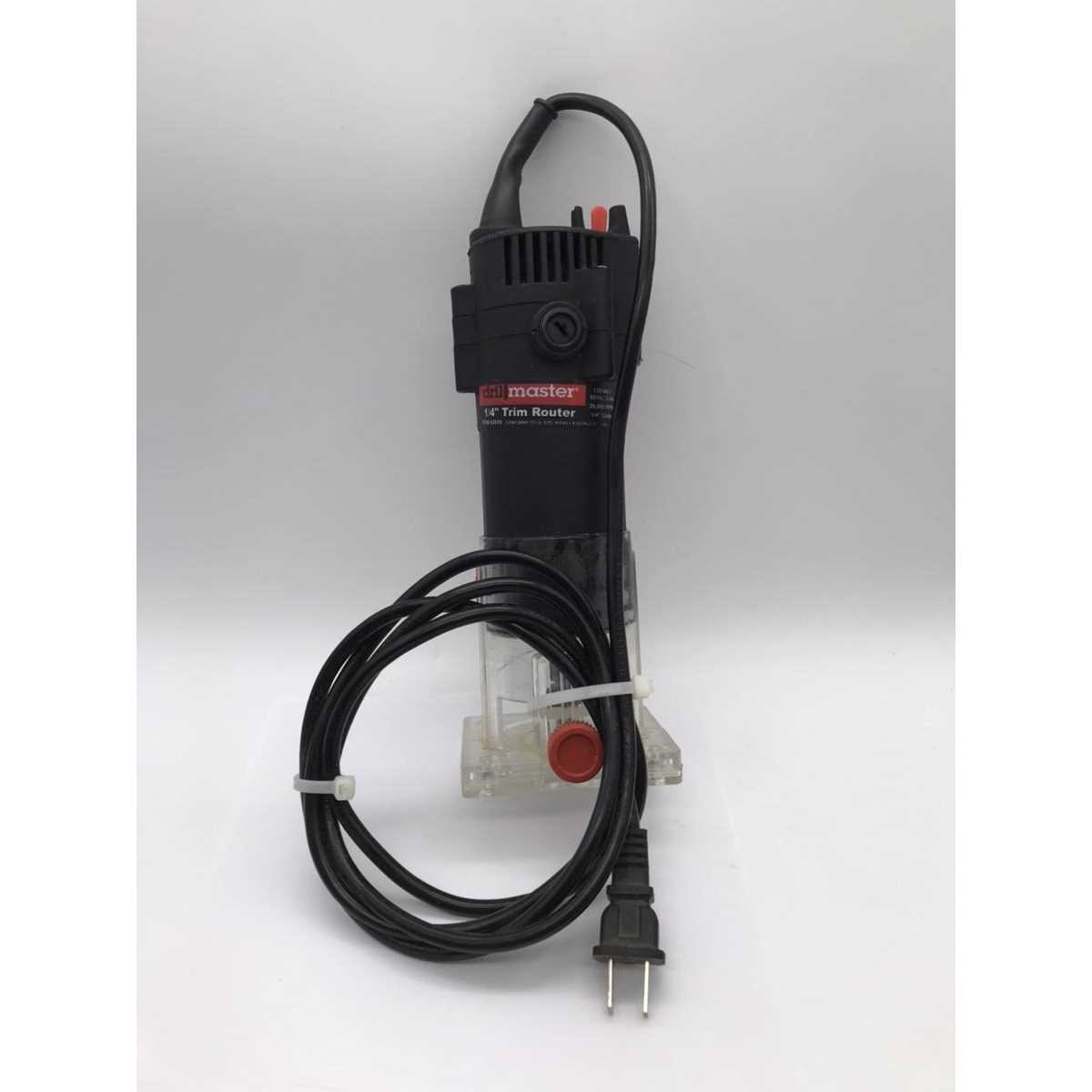 Drill Master 1/4 in. 2.4 Amp Trim Router 62659 - Image 5
