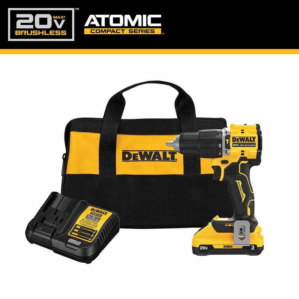 DEWALT DCD799L1 ATOMIC Compact SERIES 20V MAX Brushless Cordless 1/2 in. Hammer Drill Kit - Image 5
