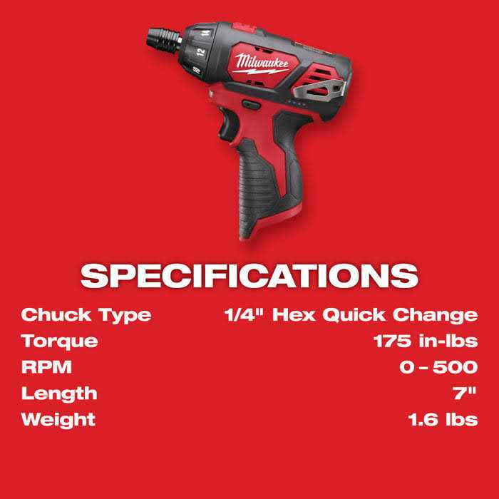 Milwaukee M12 1/4 Hex Screwdriver 2401 - Image 5