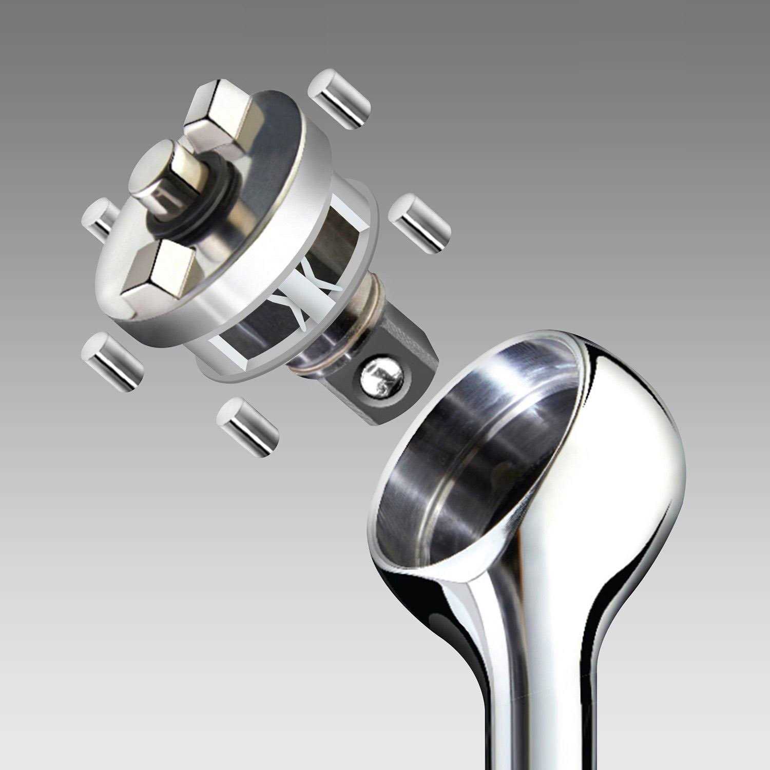 Zero Degree 3/8 in. Drive Gearless Ratchet with Socket Quick Release 38151 - Image 3