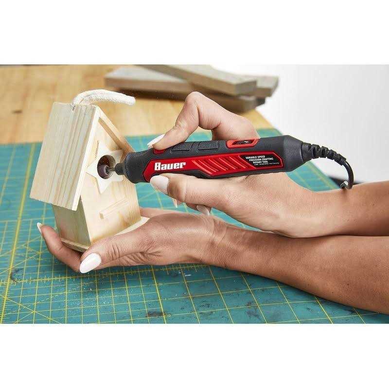 Bauer Rotary Tool Variable Speed Precision Crafting - Image 5