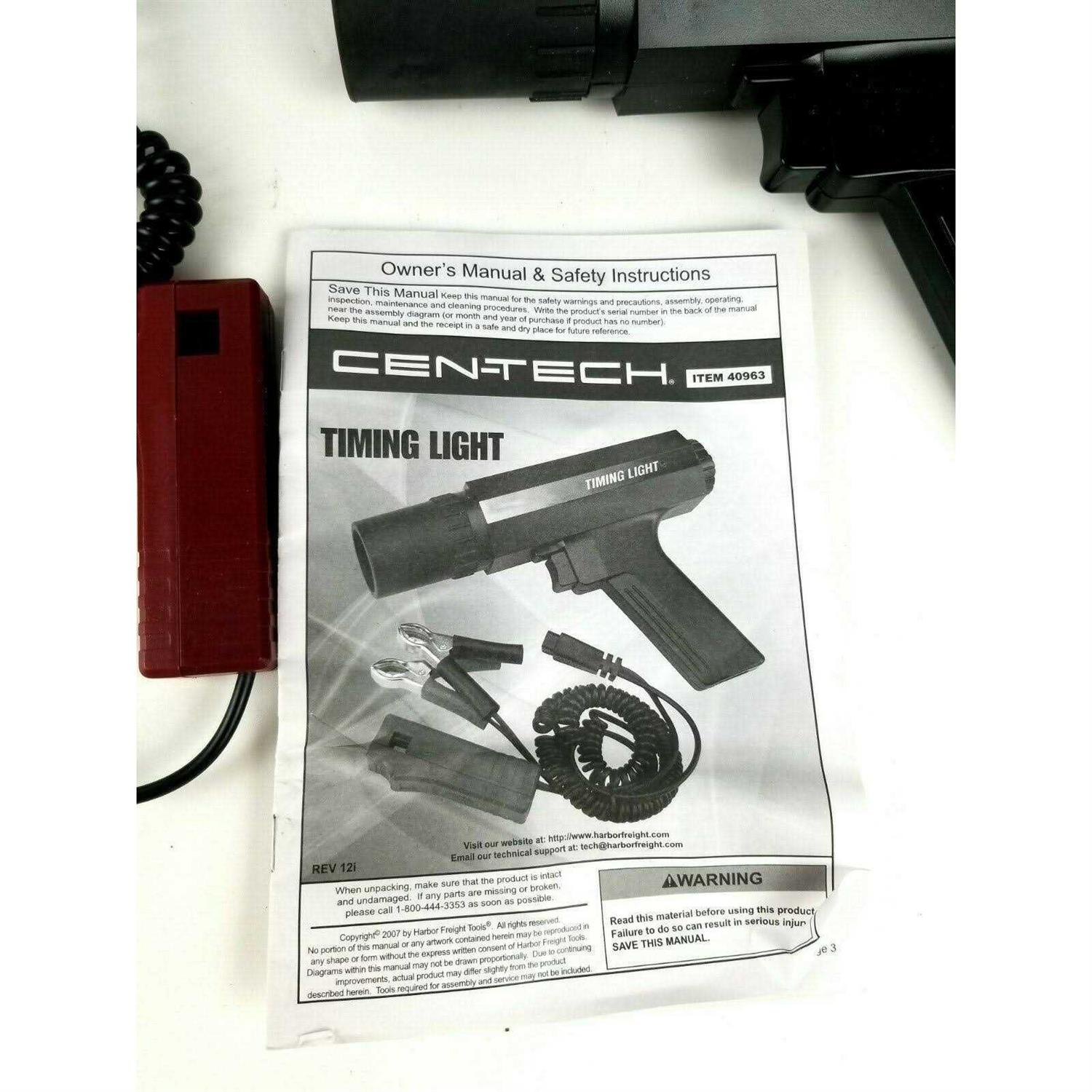 Cen-Tech Xenon Advance Timing Light - Image 3