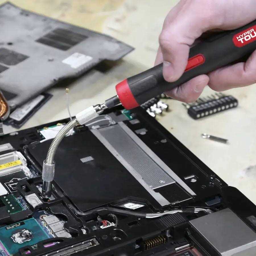 Hyper Tough 4 Volts 45-Piece Rechargeable Precision Screwdriver Set 30009 - Image 5