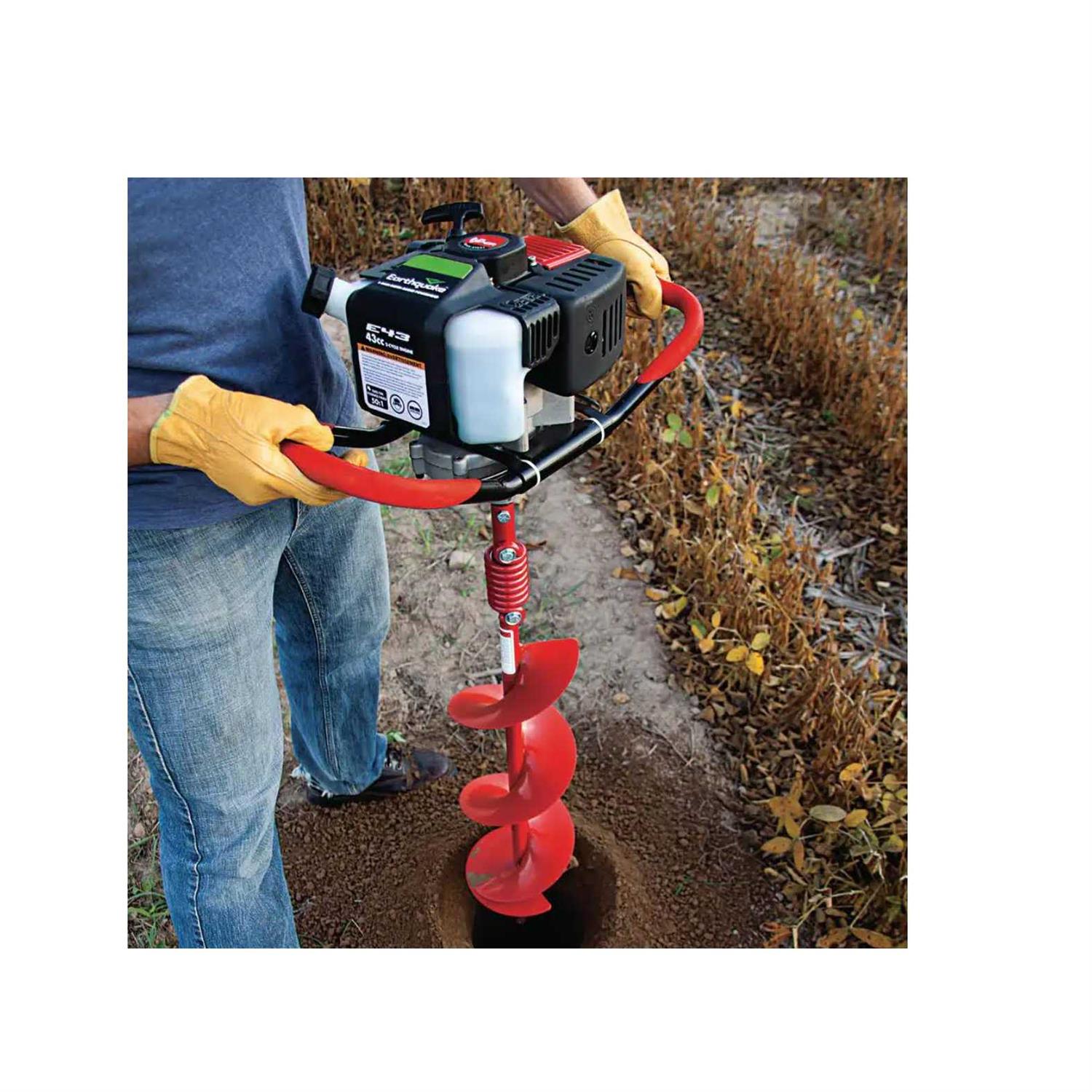 Earthquake 43 cc Earth Auger Powerhead with 8 in. Auger Bit - Image 4