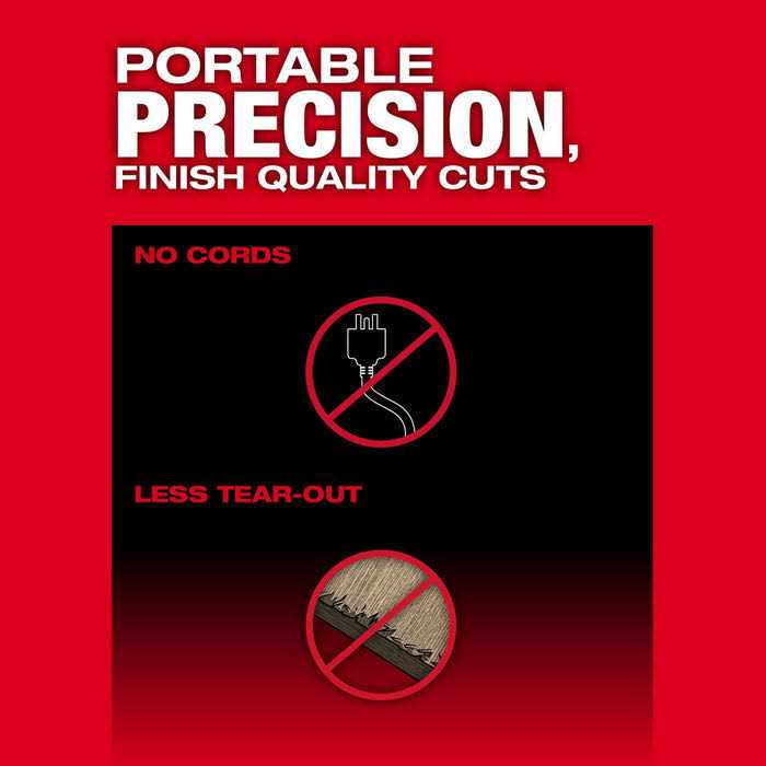 Milwaukee M18 FUEL Plunge Track Saw 2831-20 - Image 5