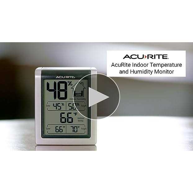 AcuRite Humidity Indoor Thermometer - Image 5