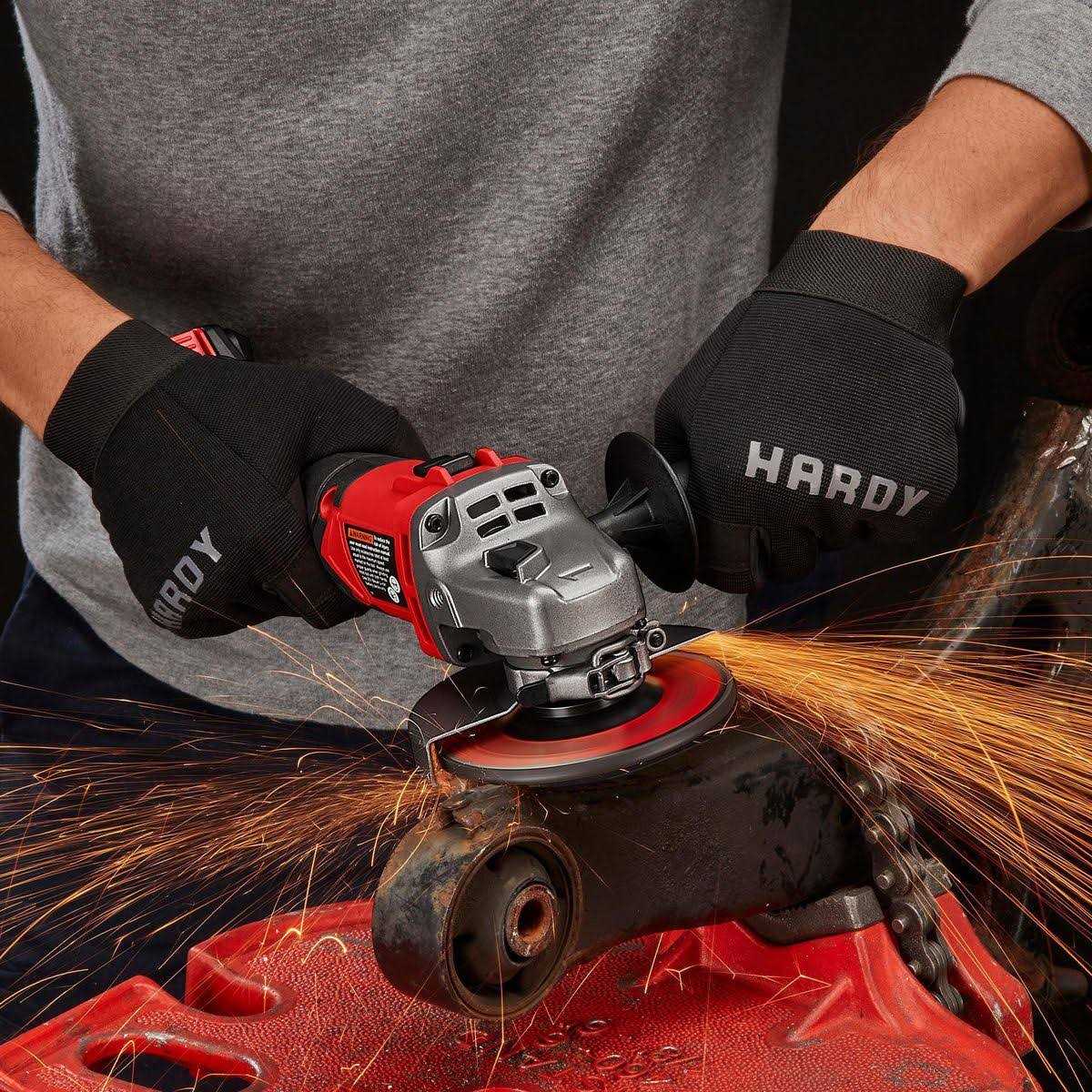 Bauer 20V Cordless 4-1/2 in. Slide Switch Angle Grinder - Image 3