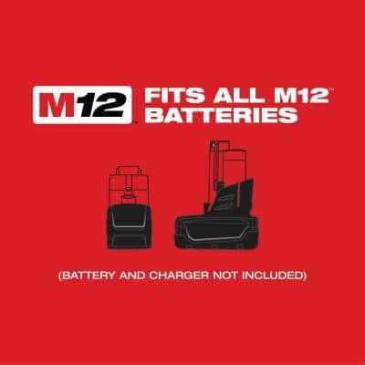 Milwaukee M12 12V Lithium-Ion Cordless 3/8 in. Ratchet with 1.5 Ah Battery Pack - Image 4