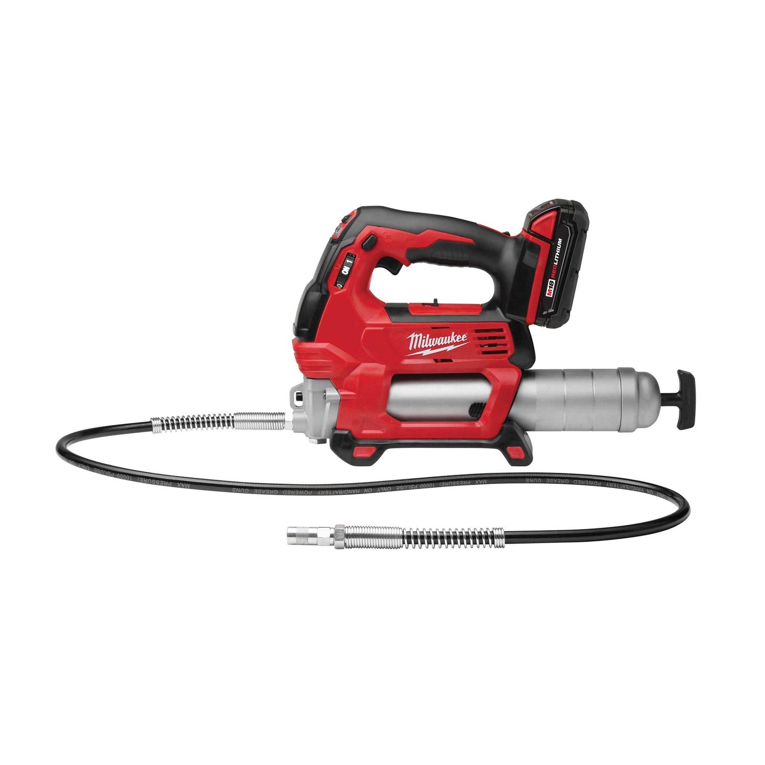 Milwaukee M18 Cordless 2-Speed Grease Gun Kit - Image 3