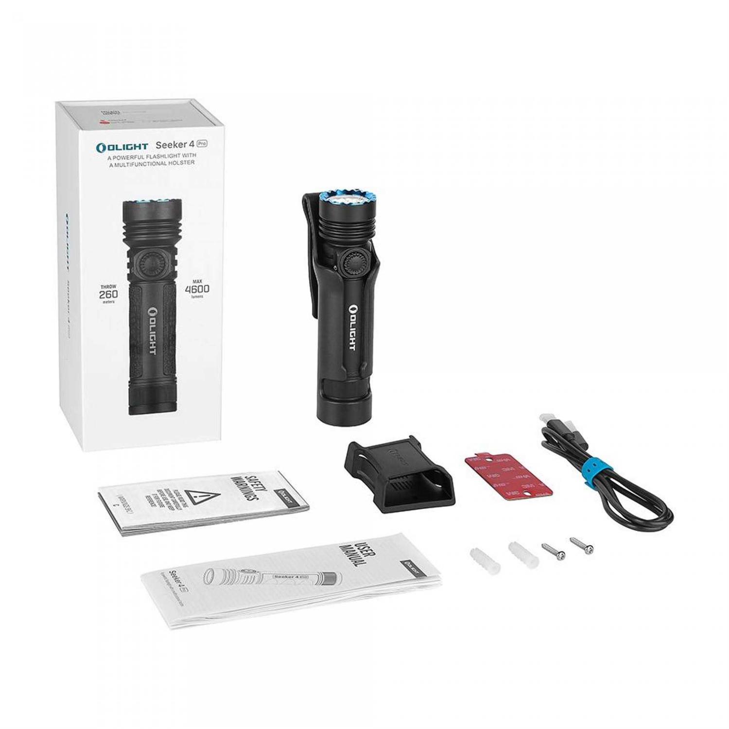 Olight Seeker 4 Pro Flashlight - Image 4