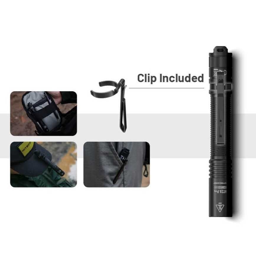 Nitecore MT2A Pro 1000 Lumen LED EDC Rechargeable Flashlight - Image 3