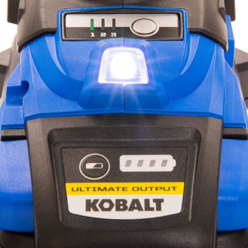 Kobalt 24-volt XTR Variable Speed Brushless 1/2-in Drive Cordless Impact Wrench - Image 3