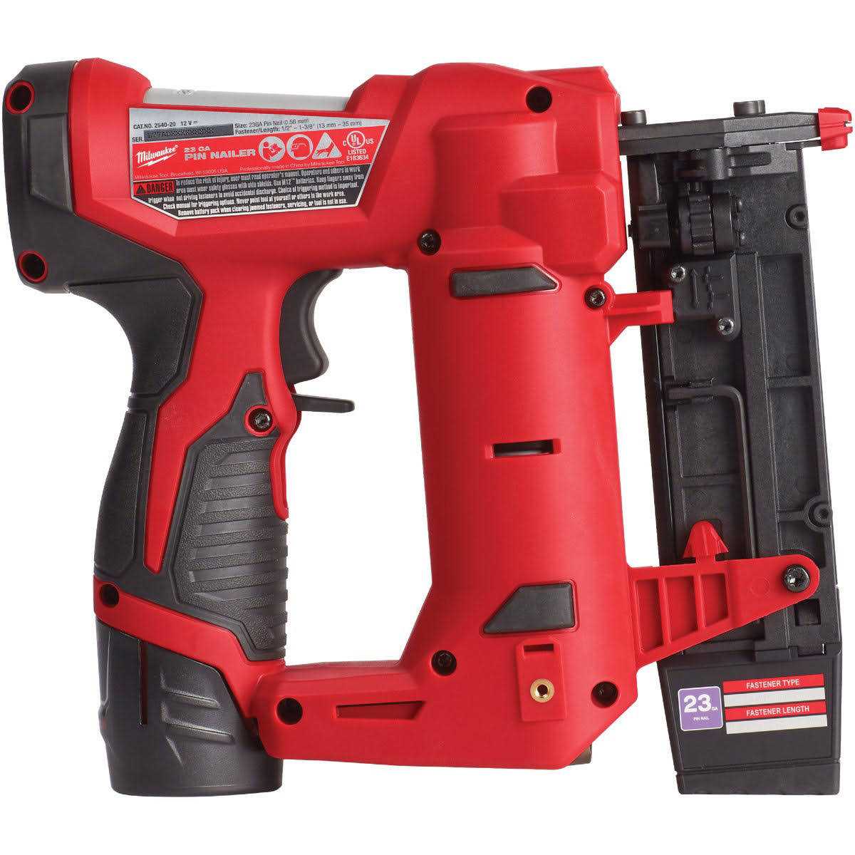 Milwaukee M12 23 Gauge Pin Nailer - Image 4