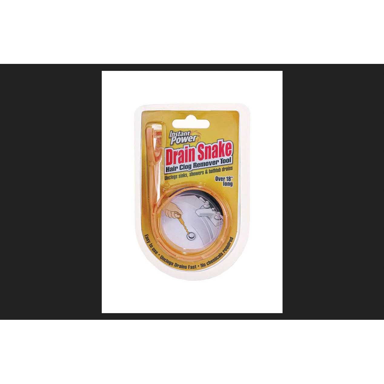 Instant Power Drain Snake Hair Clog Remover Tool - Image 3