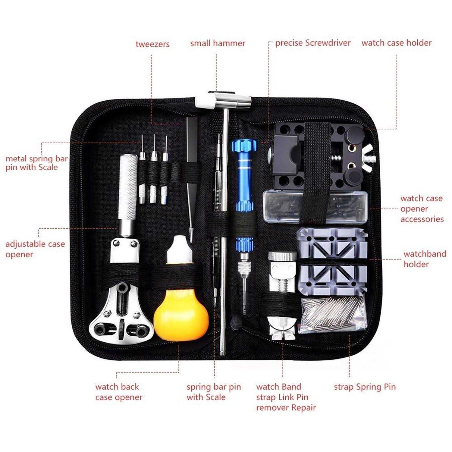 Eventronic Watch Repair Kit Professional Watch Battery Replacement Tool Watch Link & Back Removal Tool - Image 4