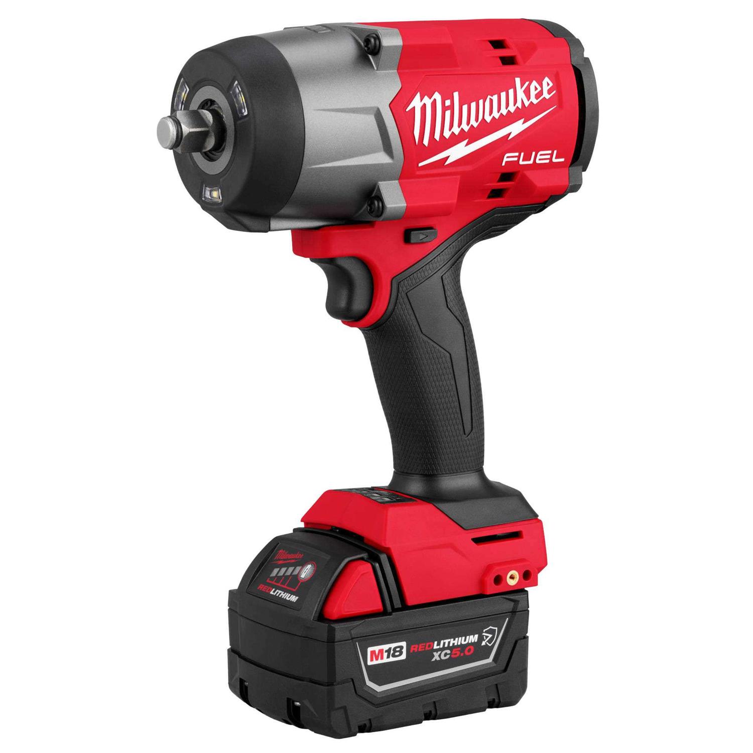 Milwaukee M18 FUEL 1/2 High Torque Impact Wrench w/ Friction Ring Kit 2967-22 - Image 4