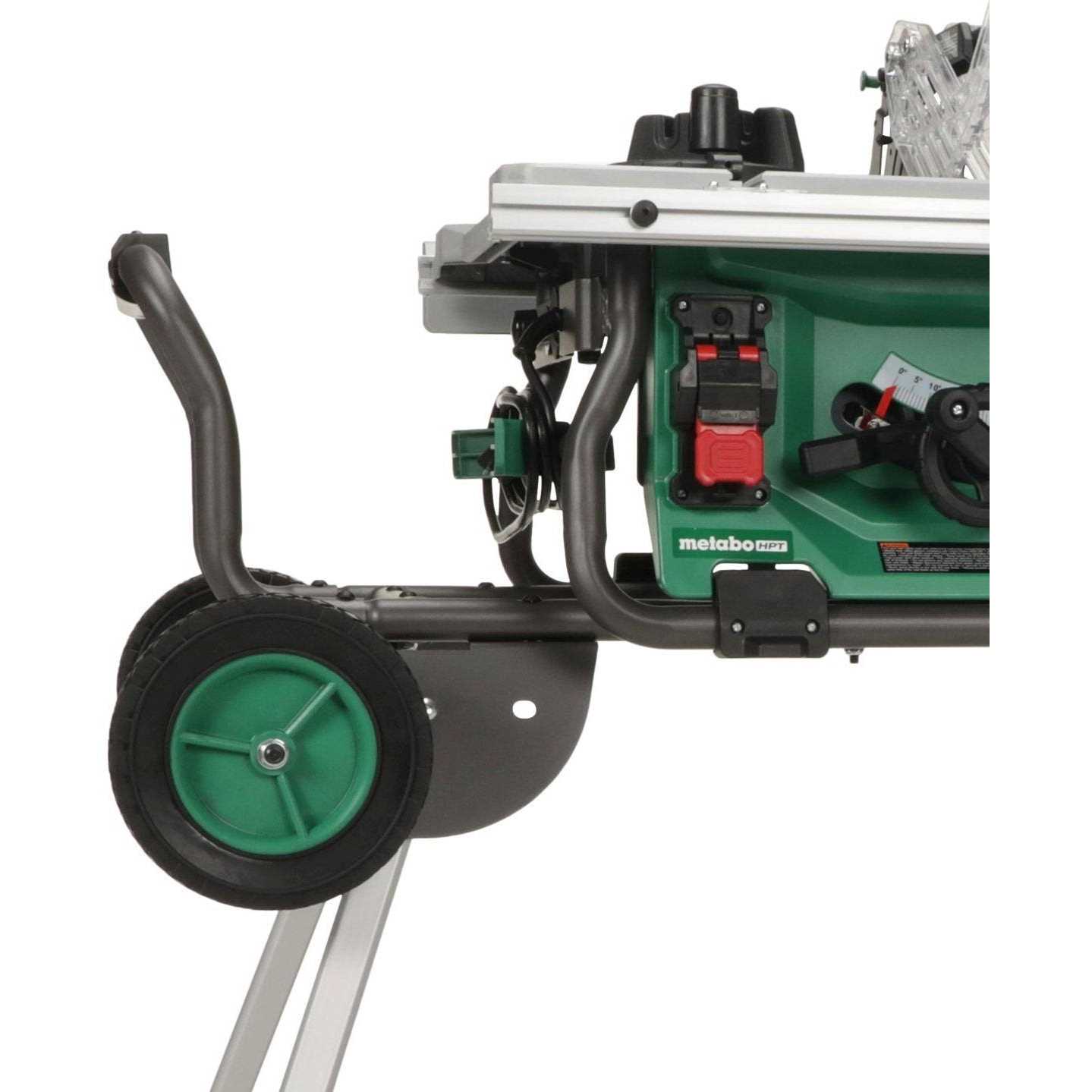 Metabo HPT C10RJSM 15-Amp 10-in. Table Saw with Fold and Roll Stand - Image 3