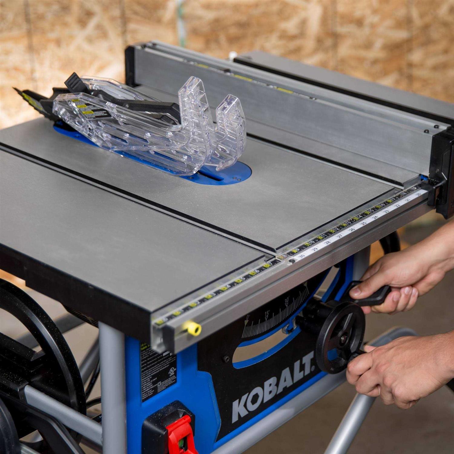 Kobalt 10-in 15-Amp Portable Jobsite Table Saw with Gravity Rise Stand TS10601 - Image 3