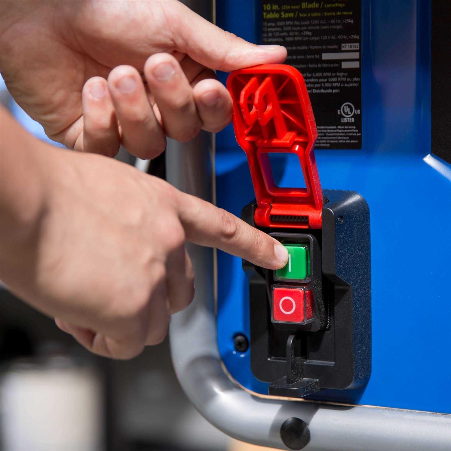 Kobalt 10-in 15-Amp Portable Jobsite Table Saw with Gravity Rise Stand TS10601 - Image 4