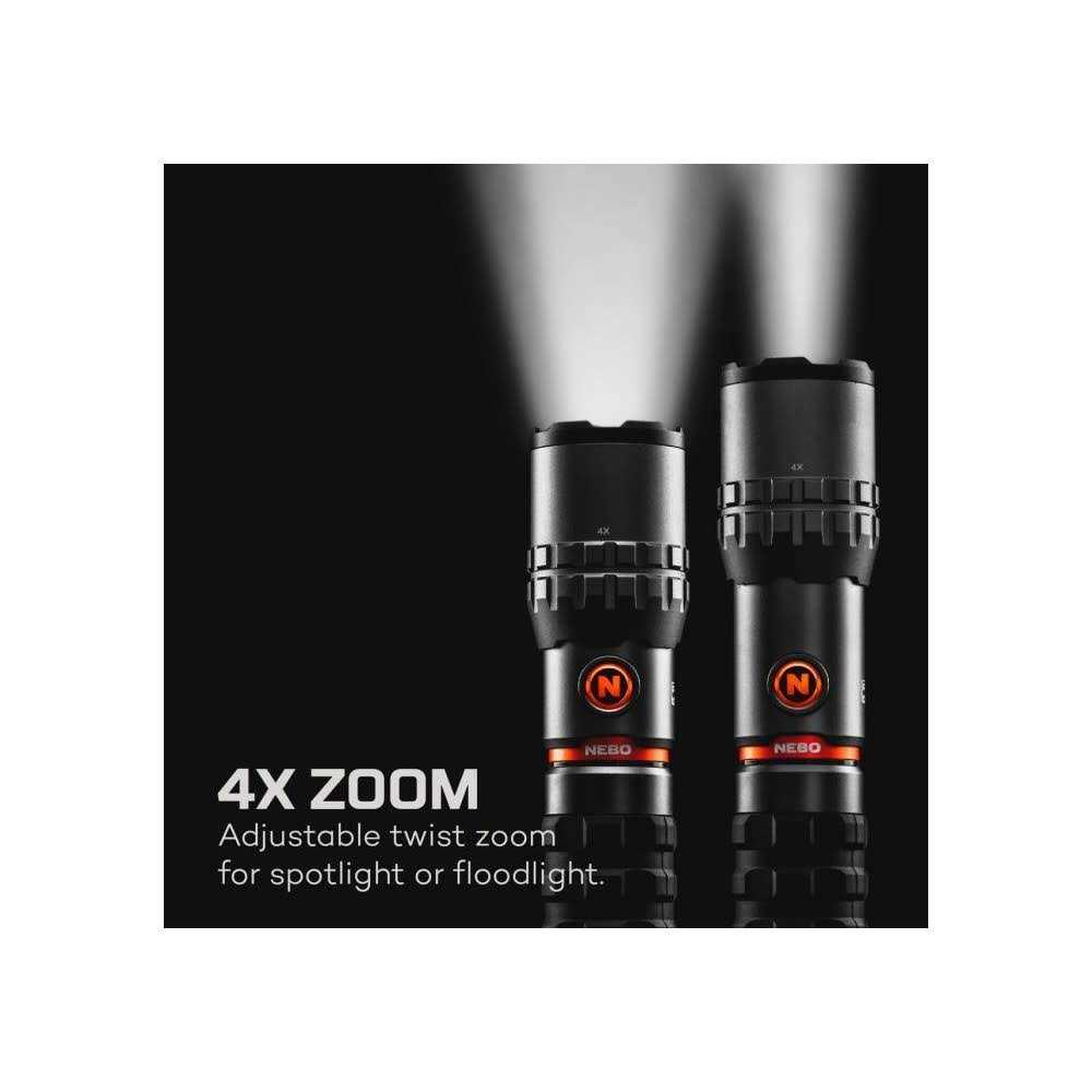Nebo Slyde King 2K Rechargeable Flashlight - Image 3