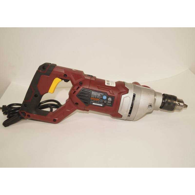 glassrestaur 1/2 in. Heavy Duty D-Handle Variable Speed Reversible Drill 63114 - Image 3