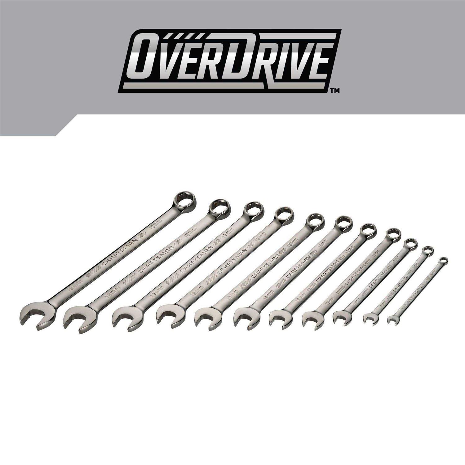 Craftsman OVERDRIVE 6 point Wrench Set 11 pc - Image 3