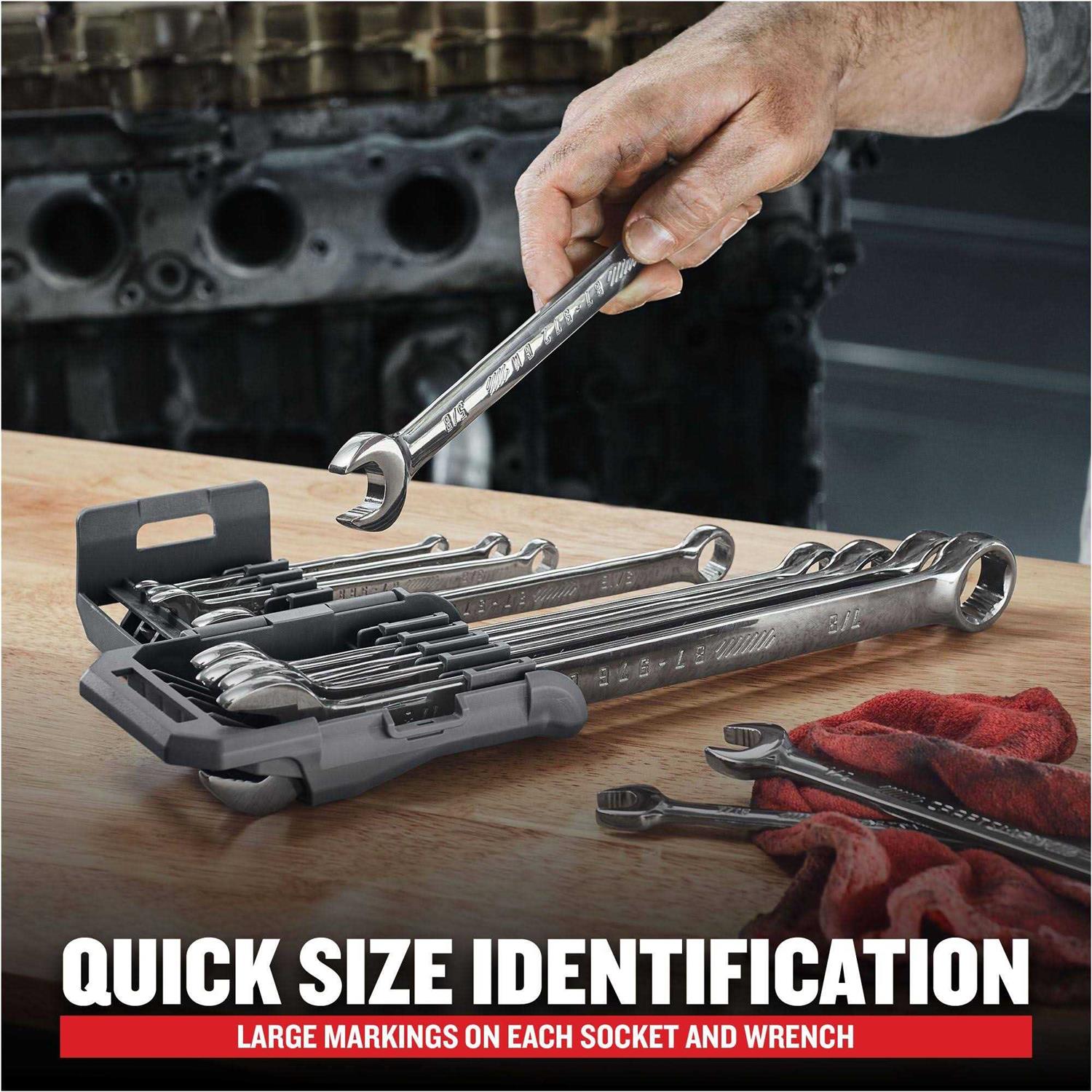 Craftsman OVERDRIVE 6 point Wrench Set 11 pc - Image 4