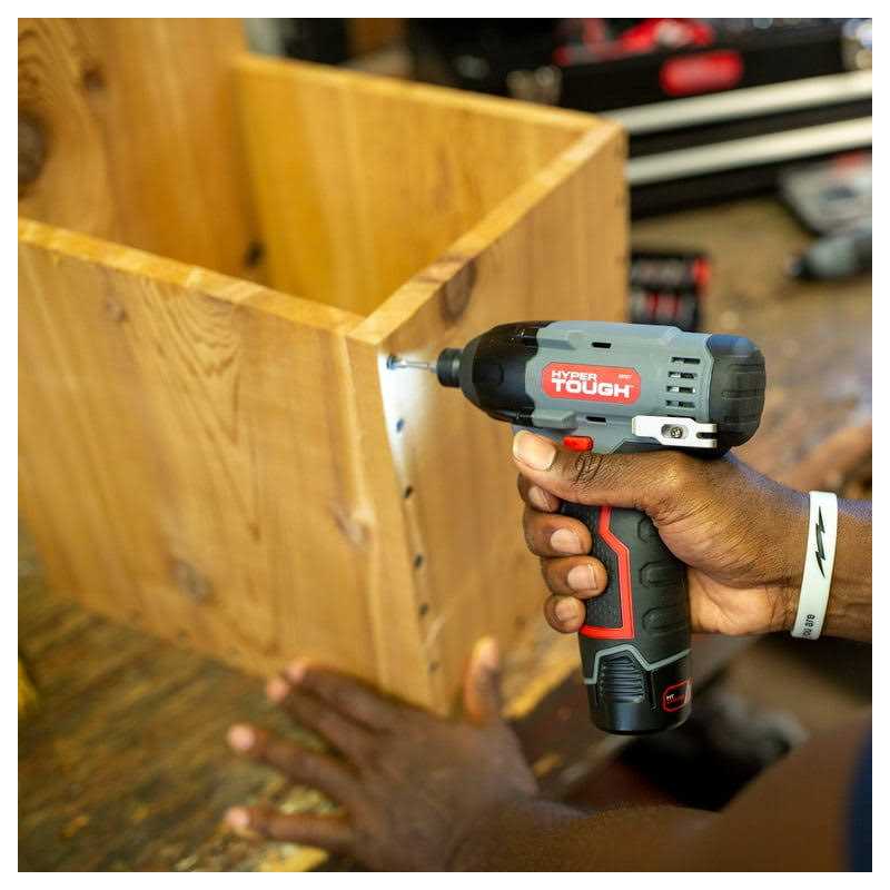 Hyper Tough 12V Max* 3-in-1 Multi-Head Power Drill Set with 1.5Ah Battery and Charger 80003 - Image 3