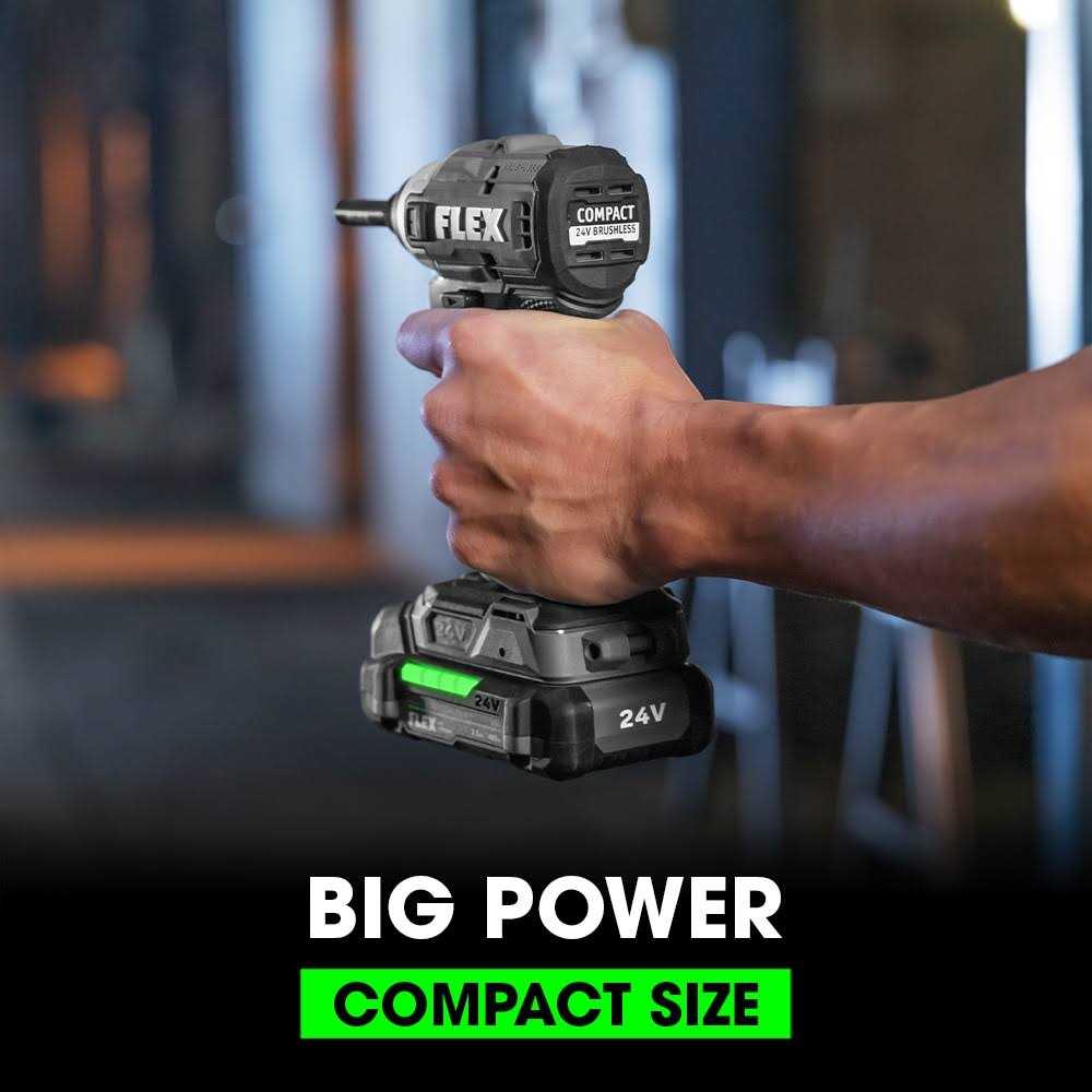 FLEX 1/4 Hex Compact Impact Driver Kit FX1331-1A - Image 4