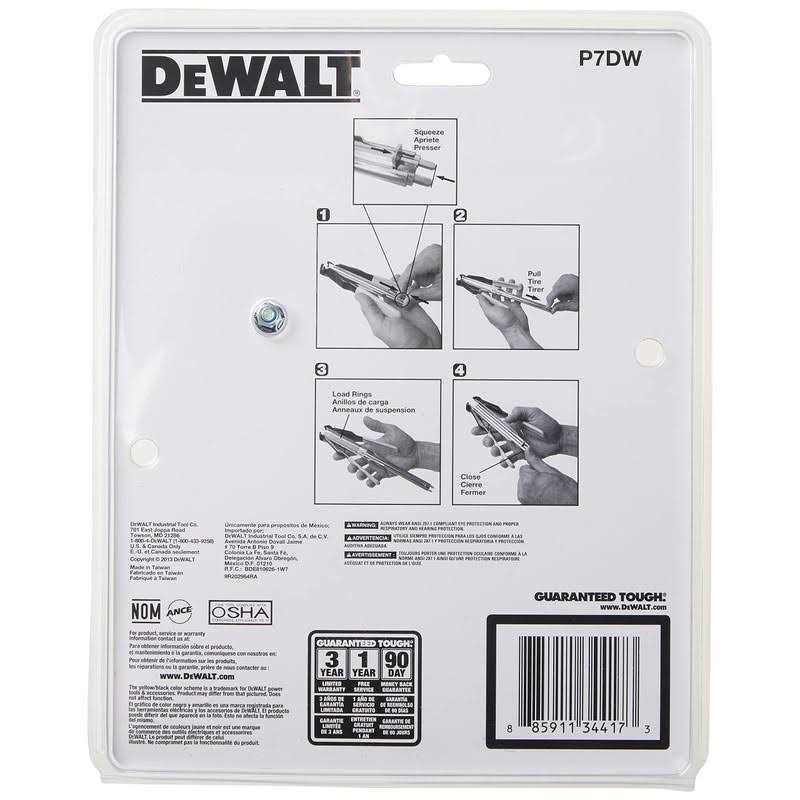 DEWALT Hog Ring Pliers Kit P7DW - Image 4