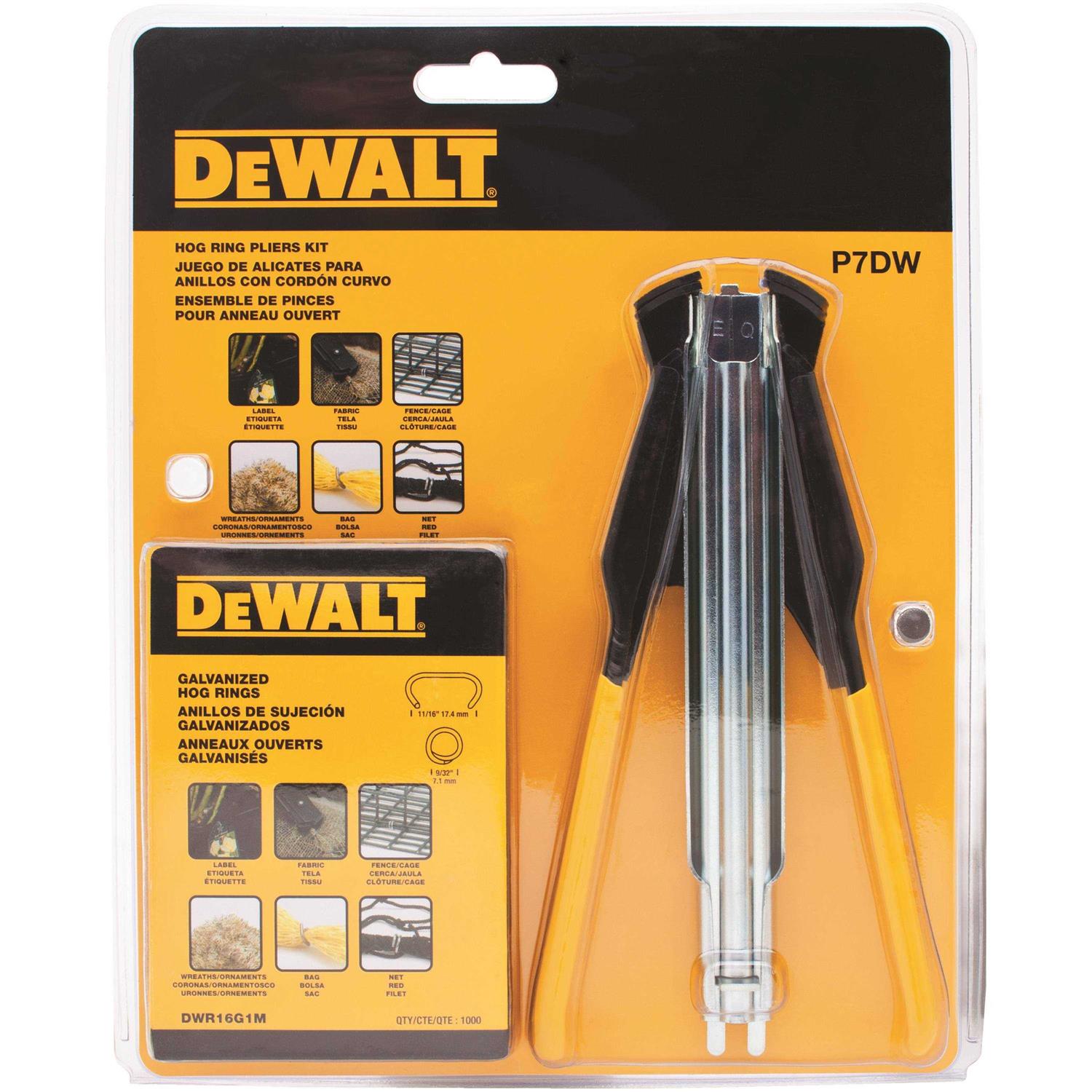 DEWALT Hog Ring Pliers Kit P7DW - Image 5