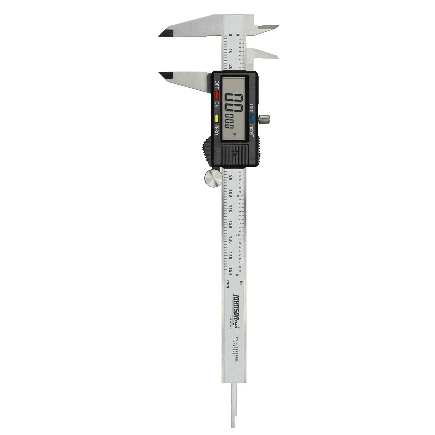 Johnson Level 6 in. Digital Caliper 1889-0600 - Image 5